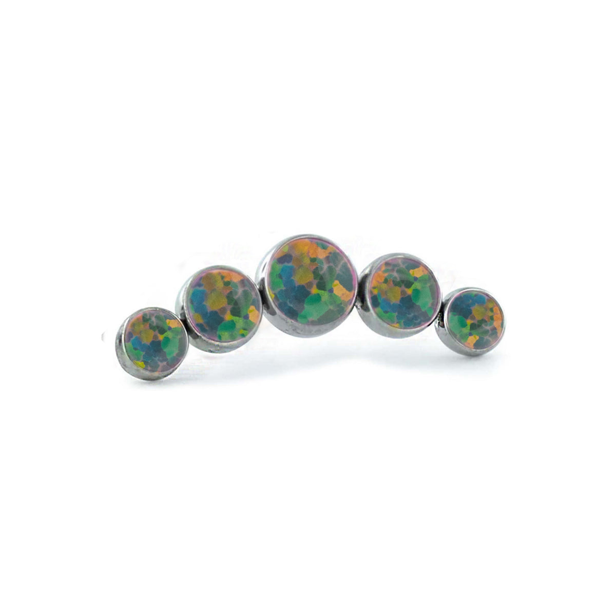 Black Opal 5 Bezel Cluster