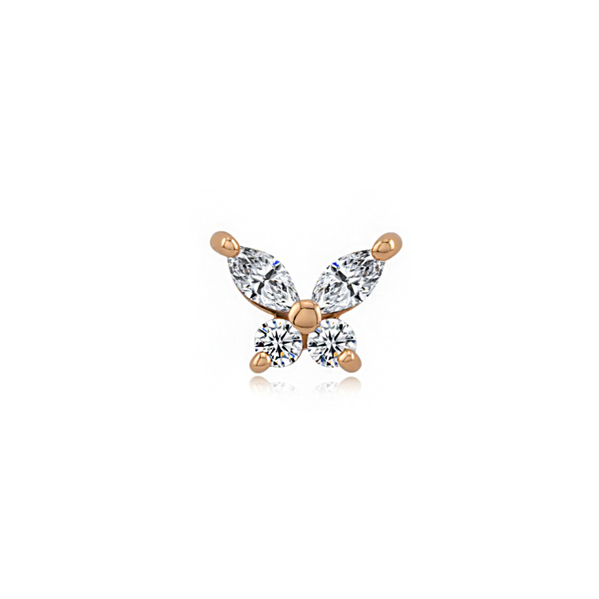 Butterfly Clear CZ