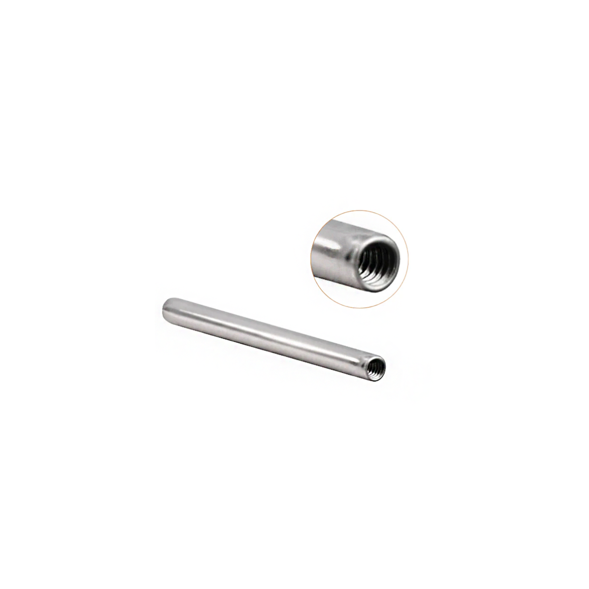1.6mm Threaded Barbell