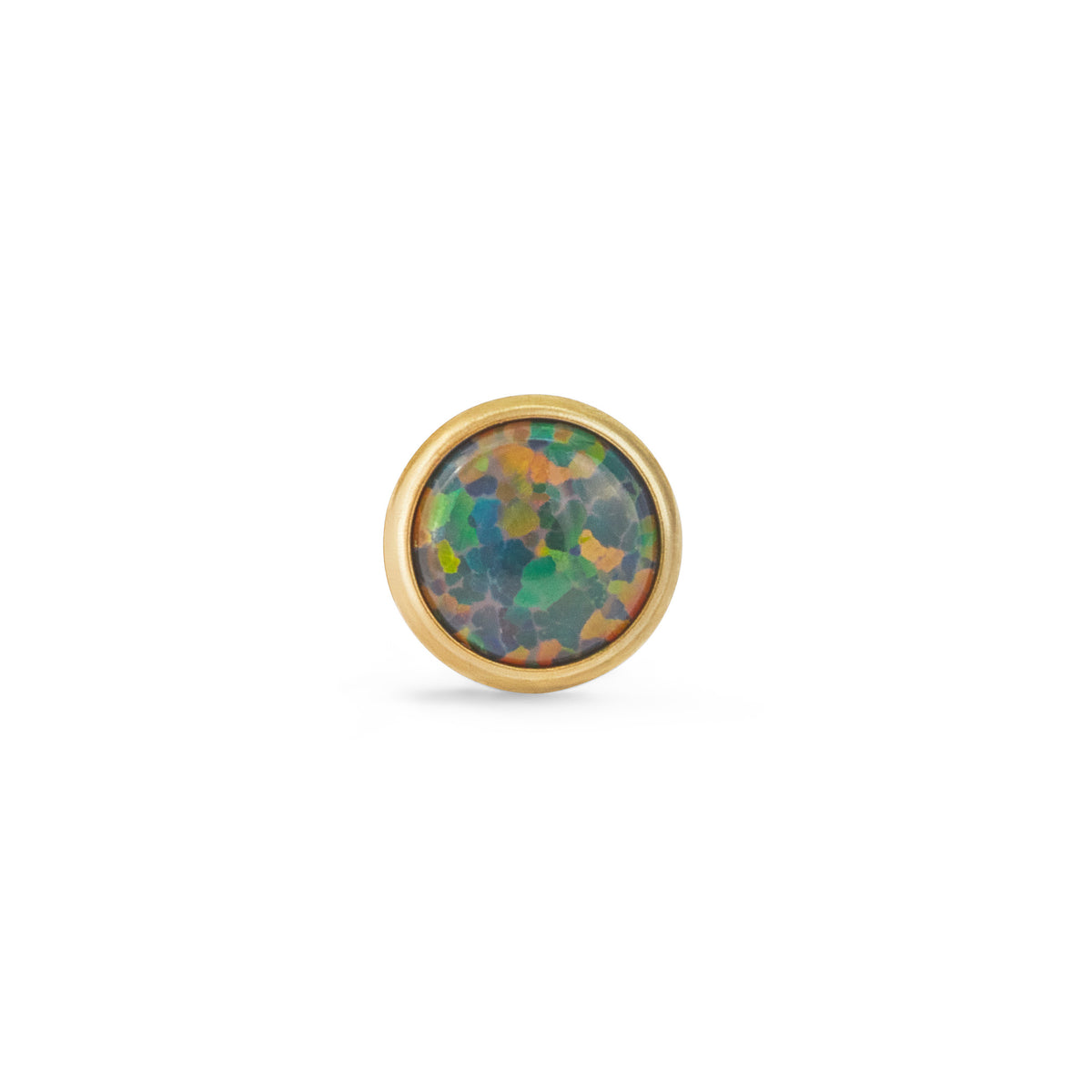 Black Opal Cabochon