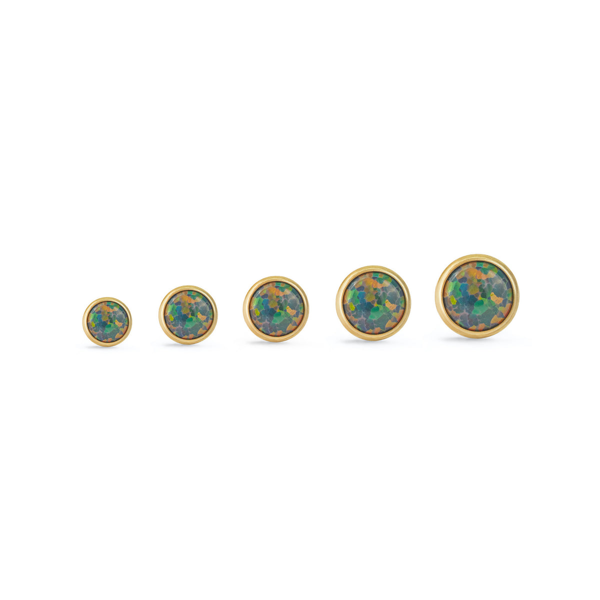 Black Opal Cabochon