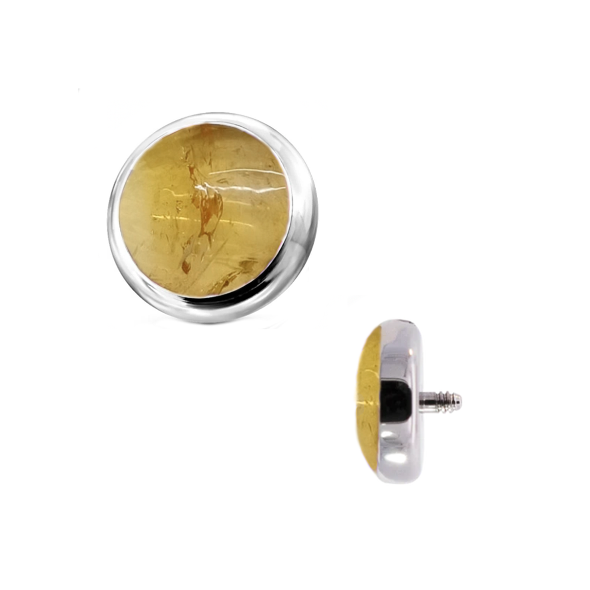 Citrine 1.6mm (14g) Cabochon