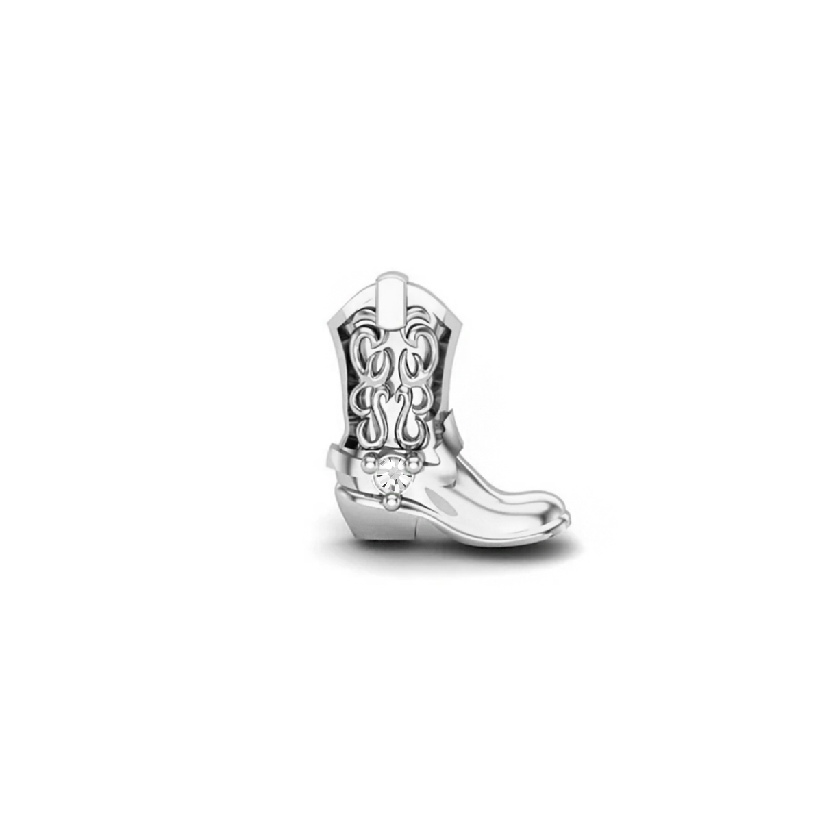 Mushroom Cowboy Boot
