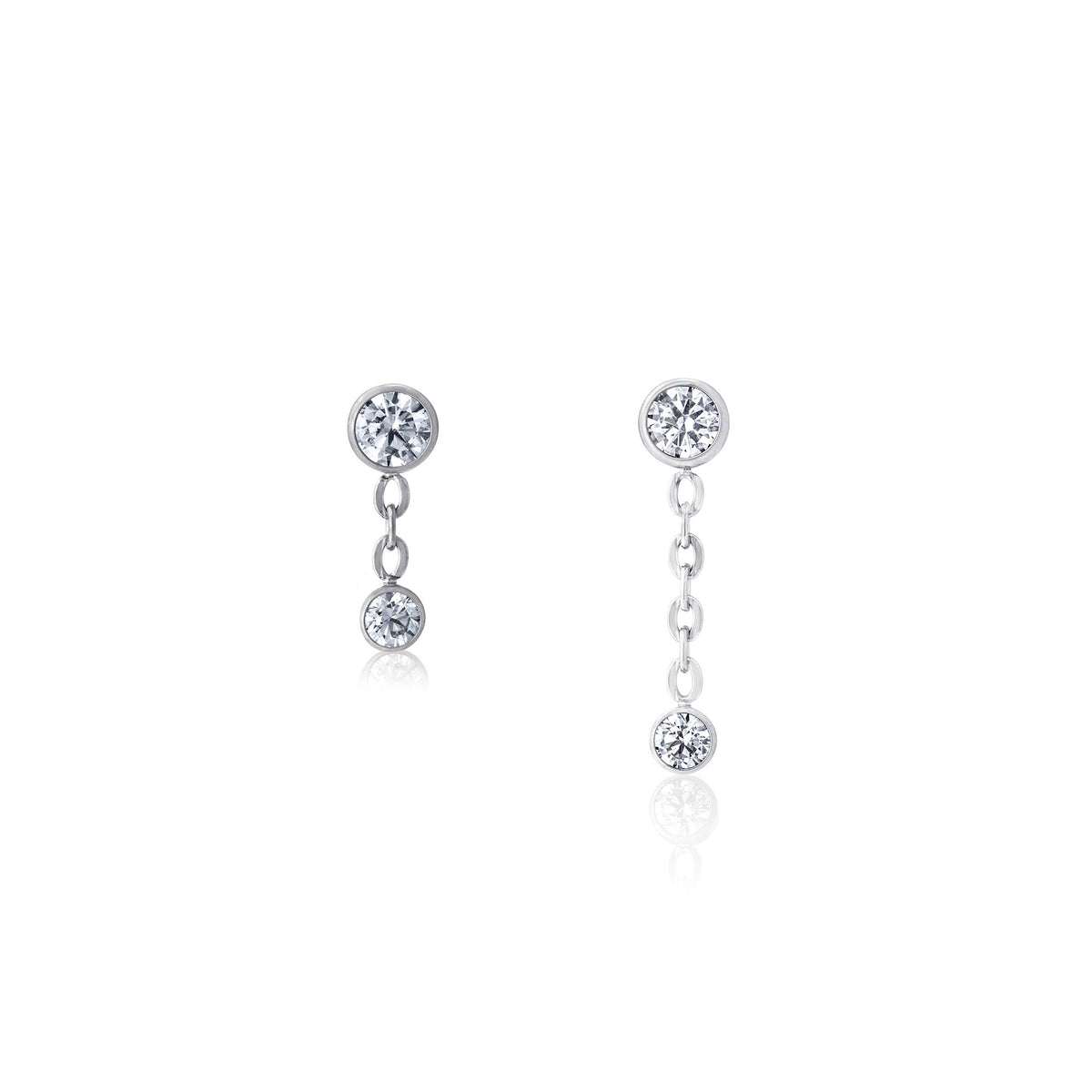 Double Clear Gem Chain Attachment