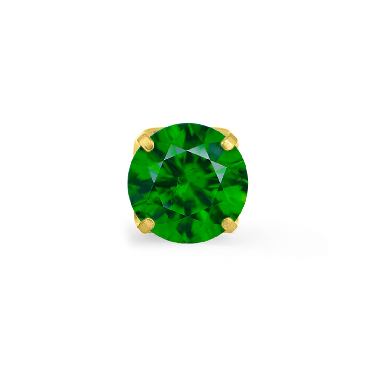 Emerald Prong Gem