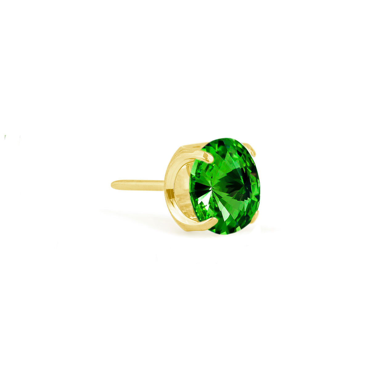 Emerald Prong Gem
