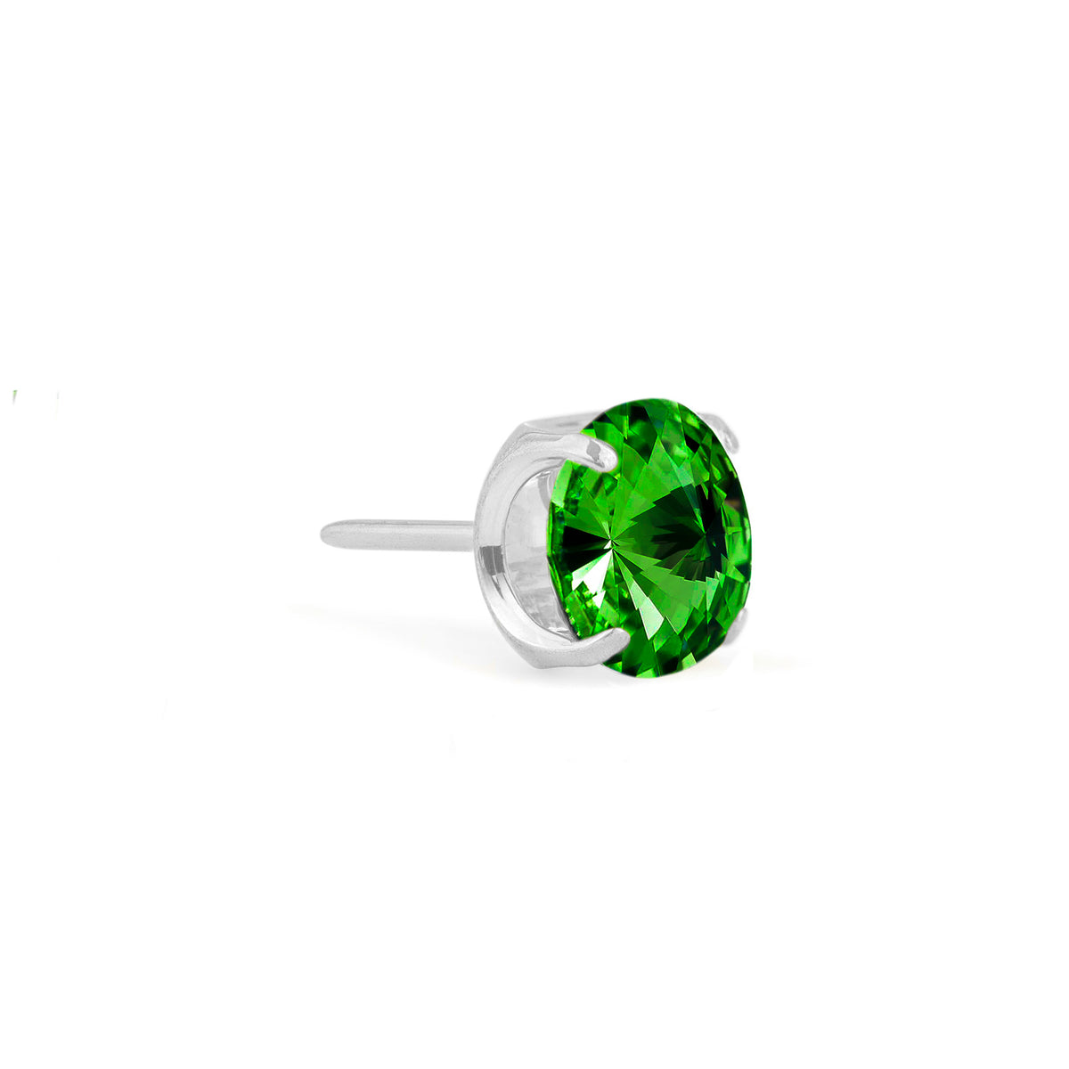 Emerald Prong Gem