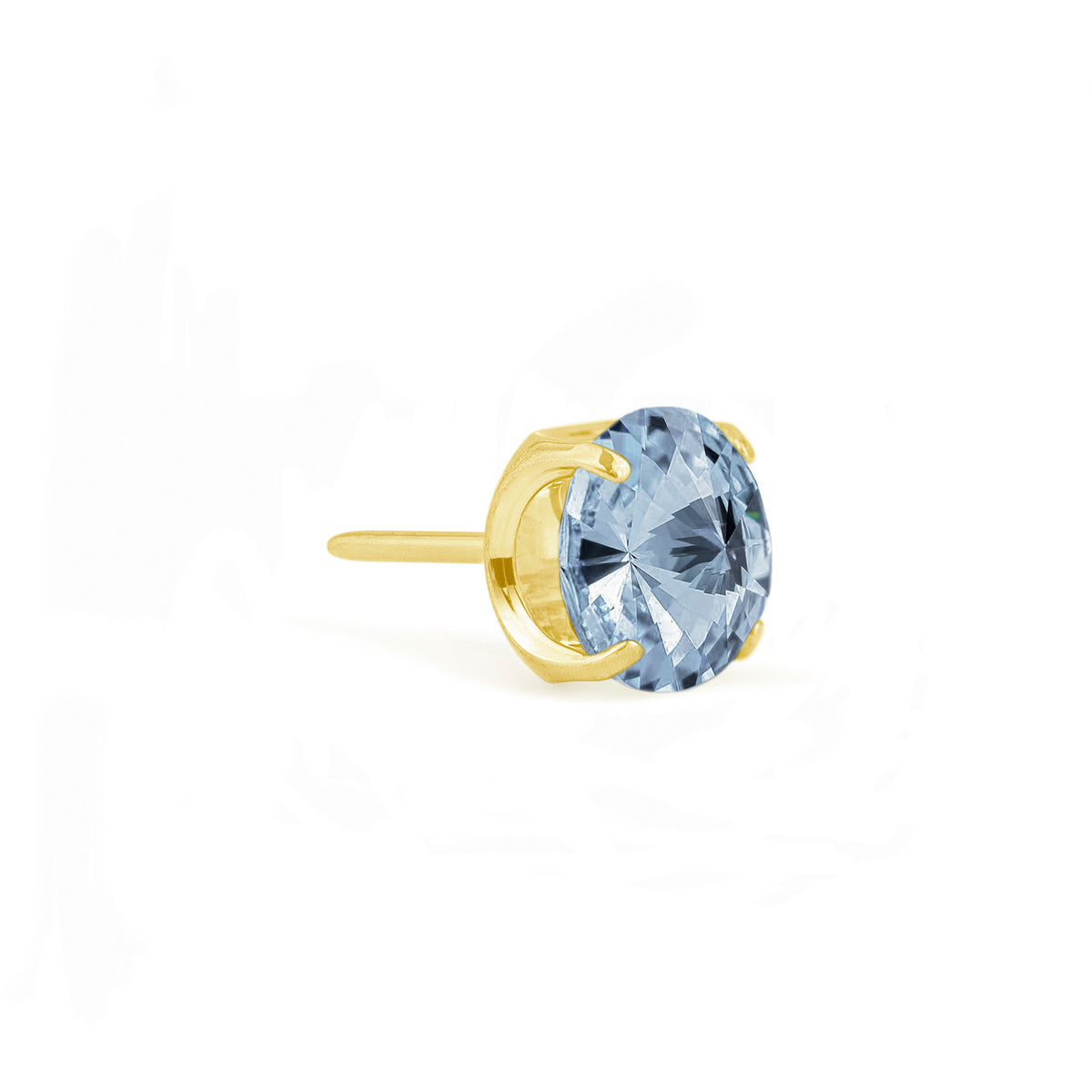 Grey Prong Gem