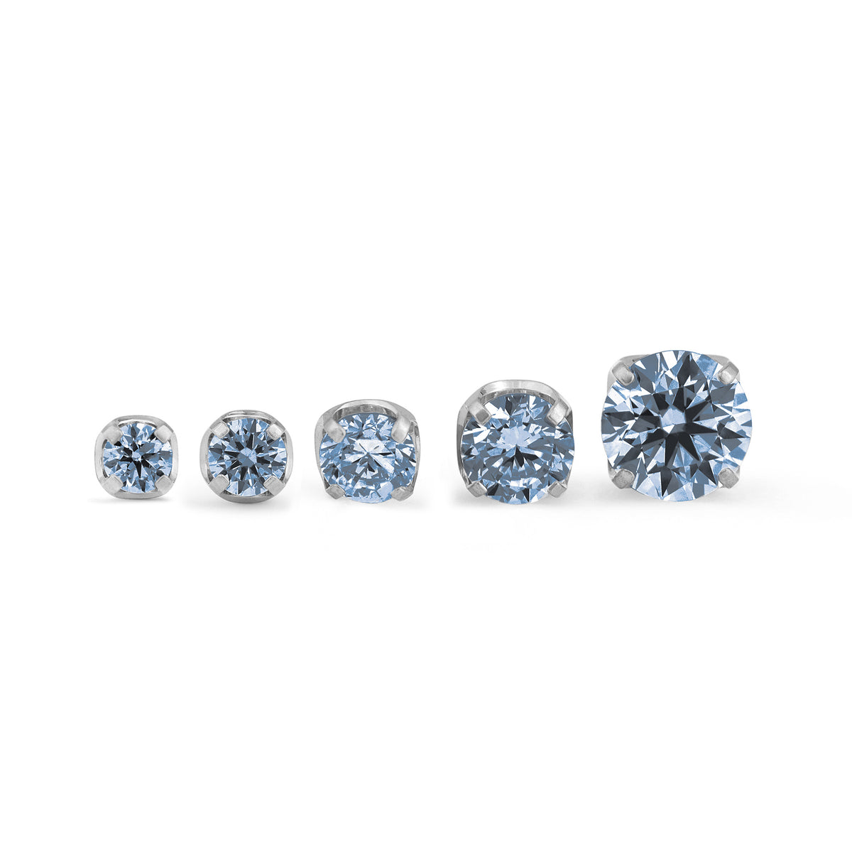 Grey Prong Gem