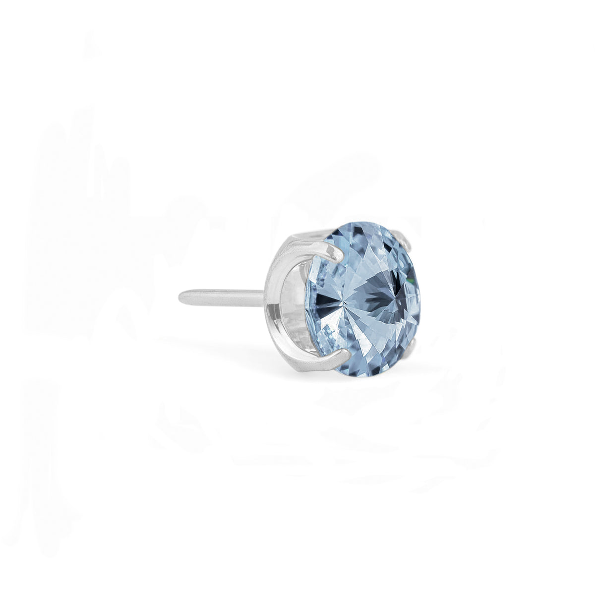 Grey Prong Gem