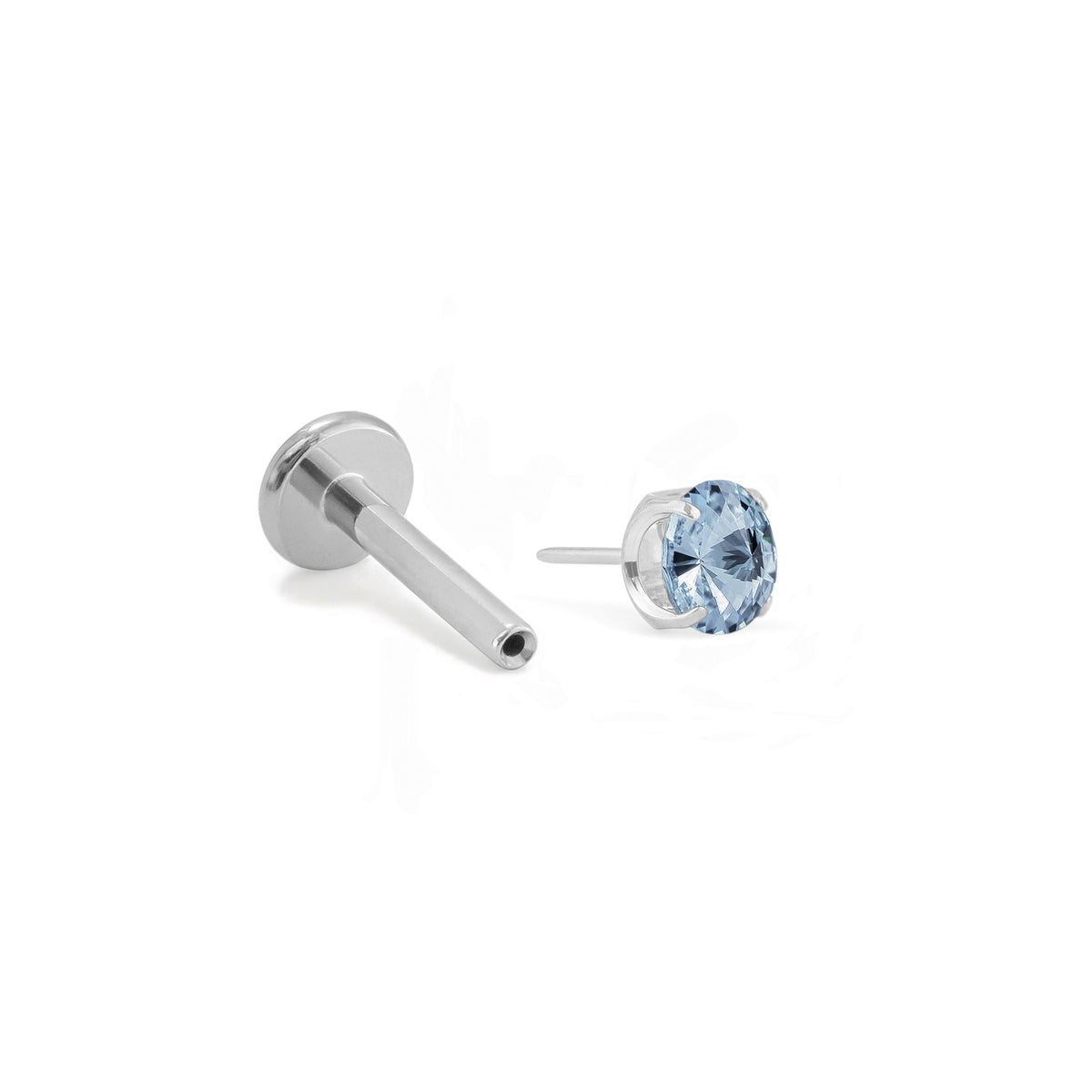 Grey Prong Gem