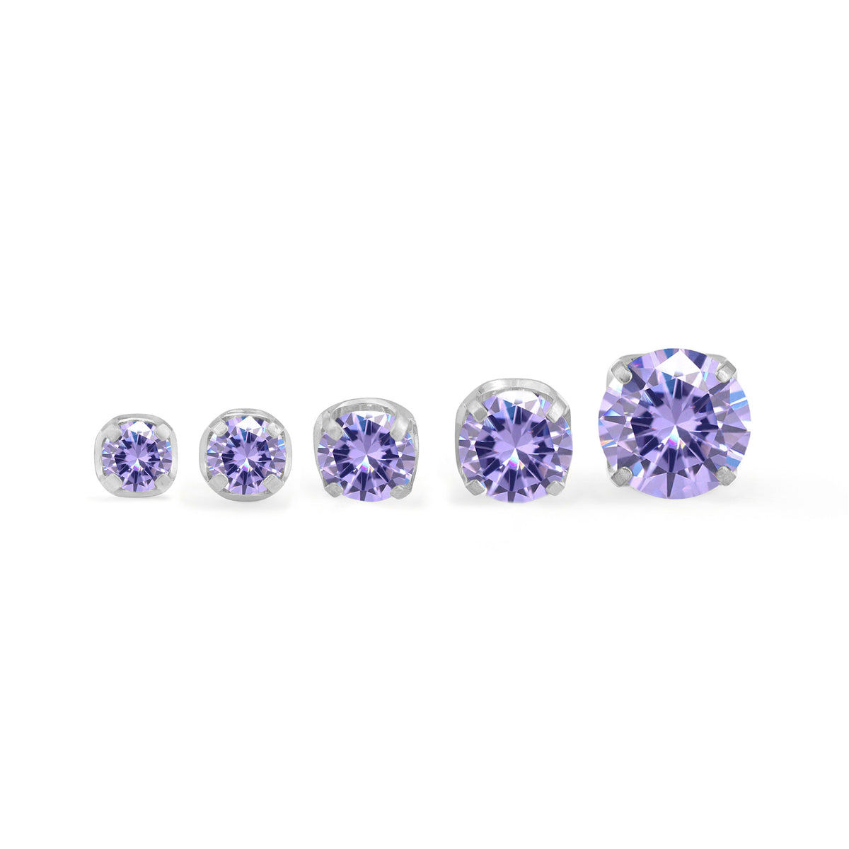 Lavender Prong Set Gem Attachment