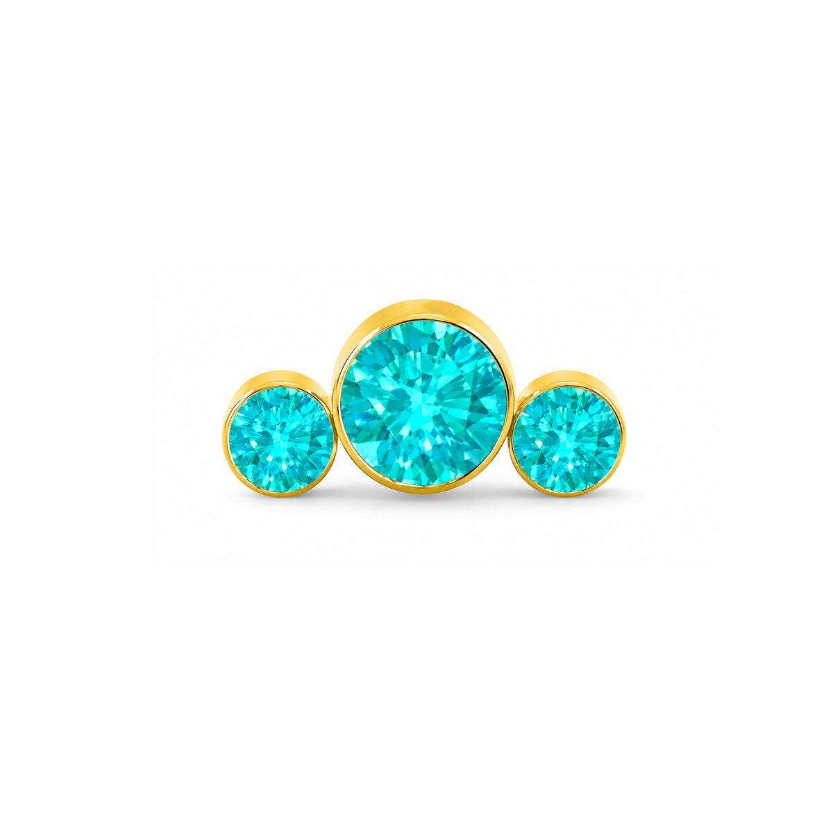 Mint Bezel Cluster