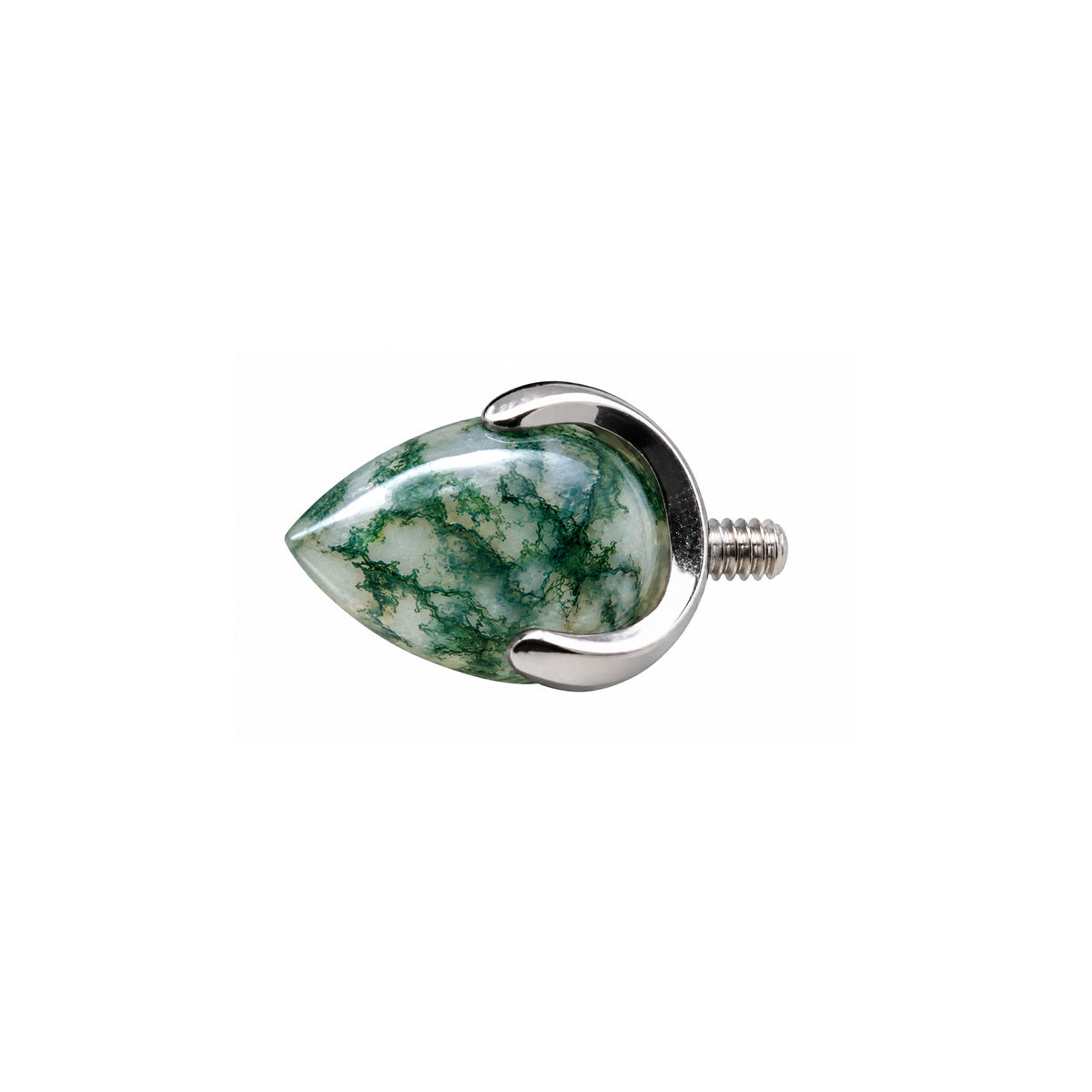 Moss Agate Bullet 14g (1.6mm)