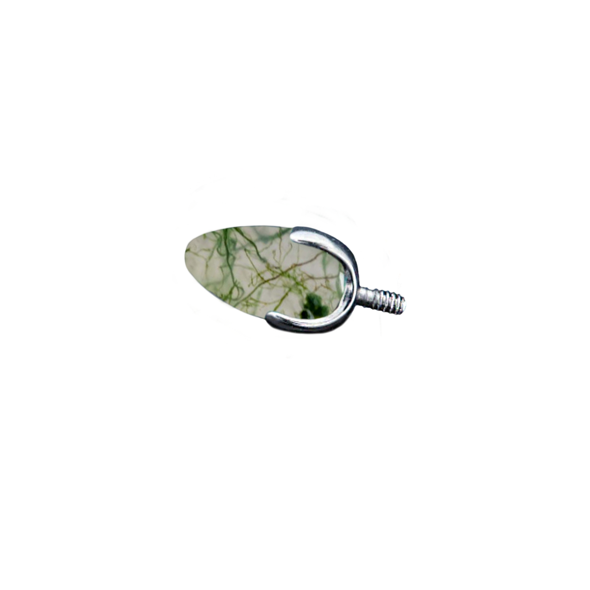 Moss Agate Bullet