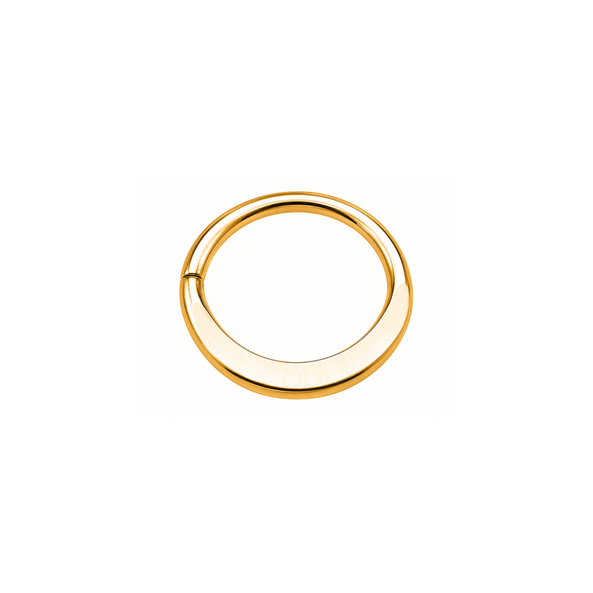 Niobium Flattened Seam Ring