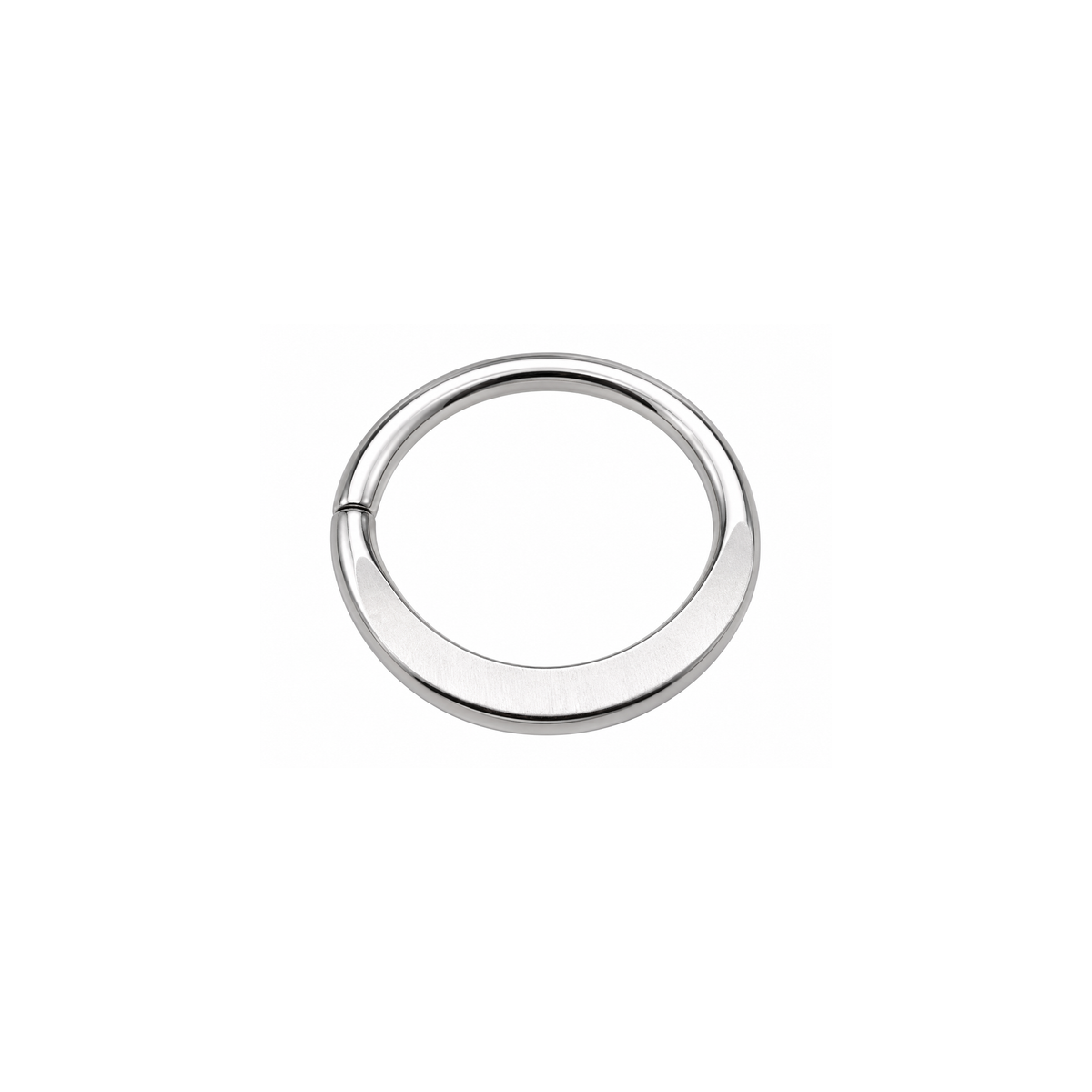 Niobium Flattened Seam Ring