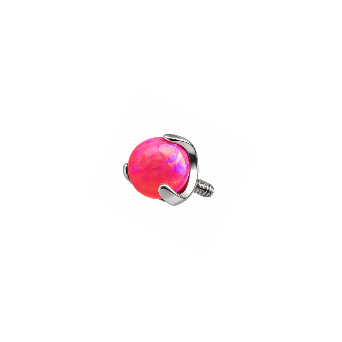 Hot Pink Threaded 16g Sphere