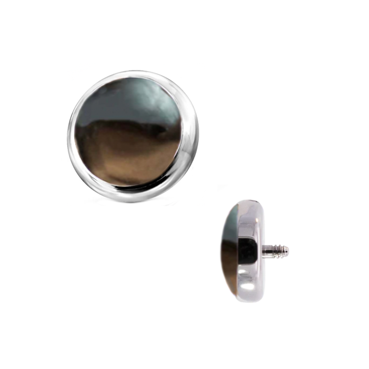 Smoky Quartz 1.6mm (14g) Cabochon
