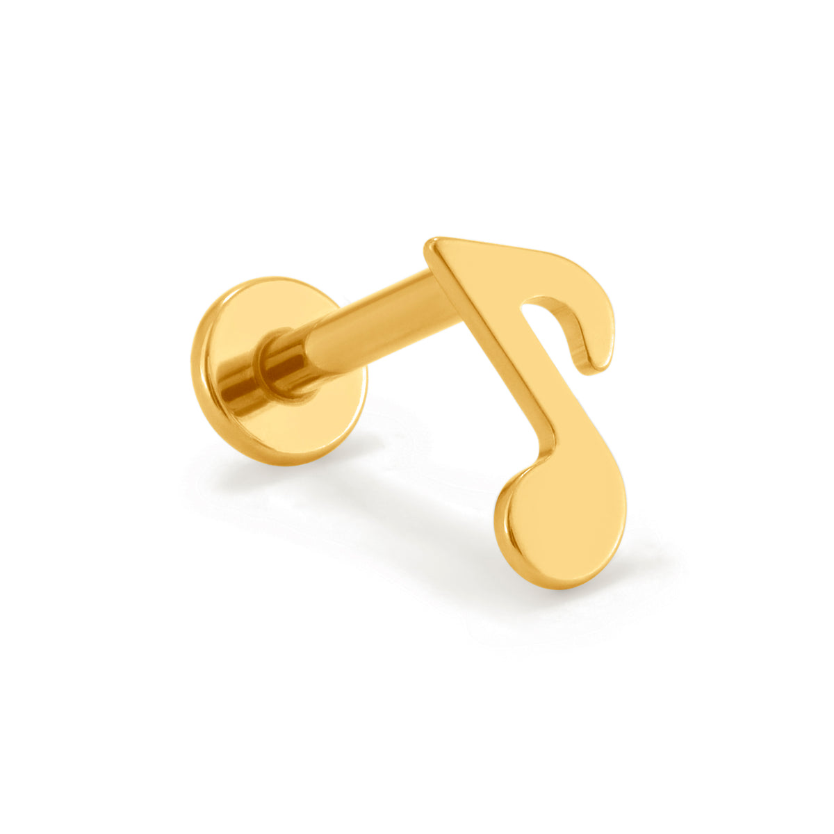 Music note in Gold