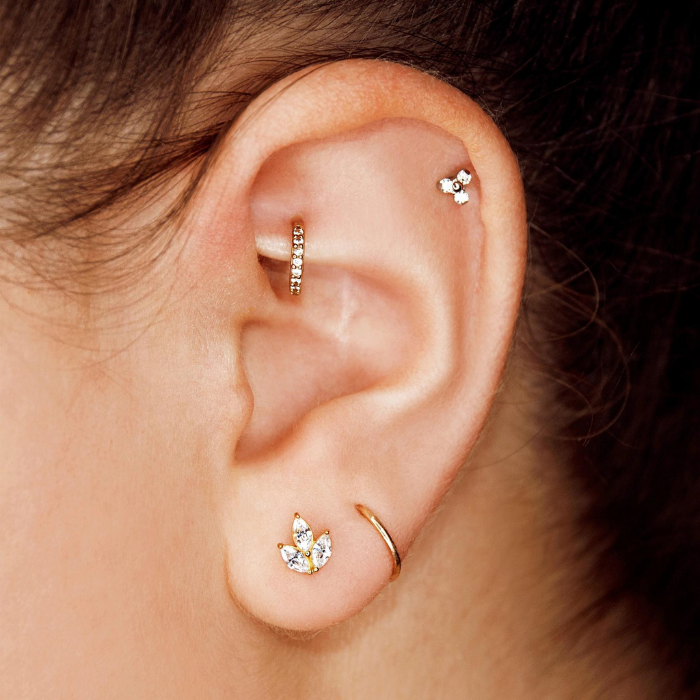 London Ear Piercing Tragus Cartilage - Ears Pierced in Central and East London