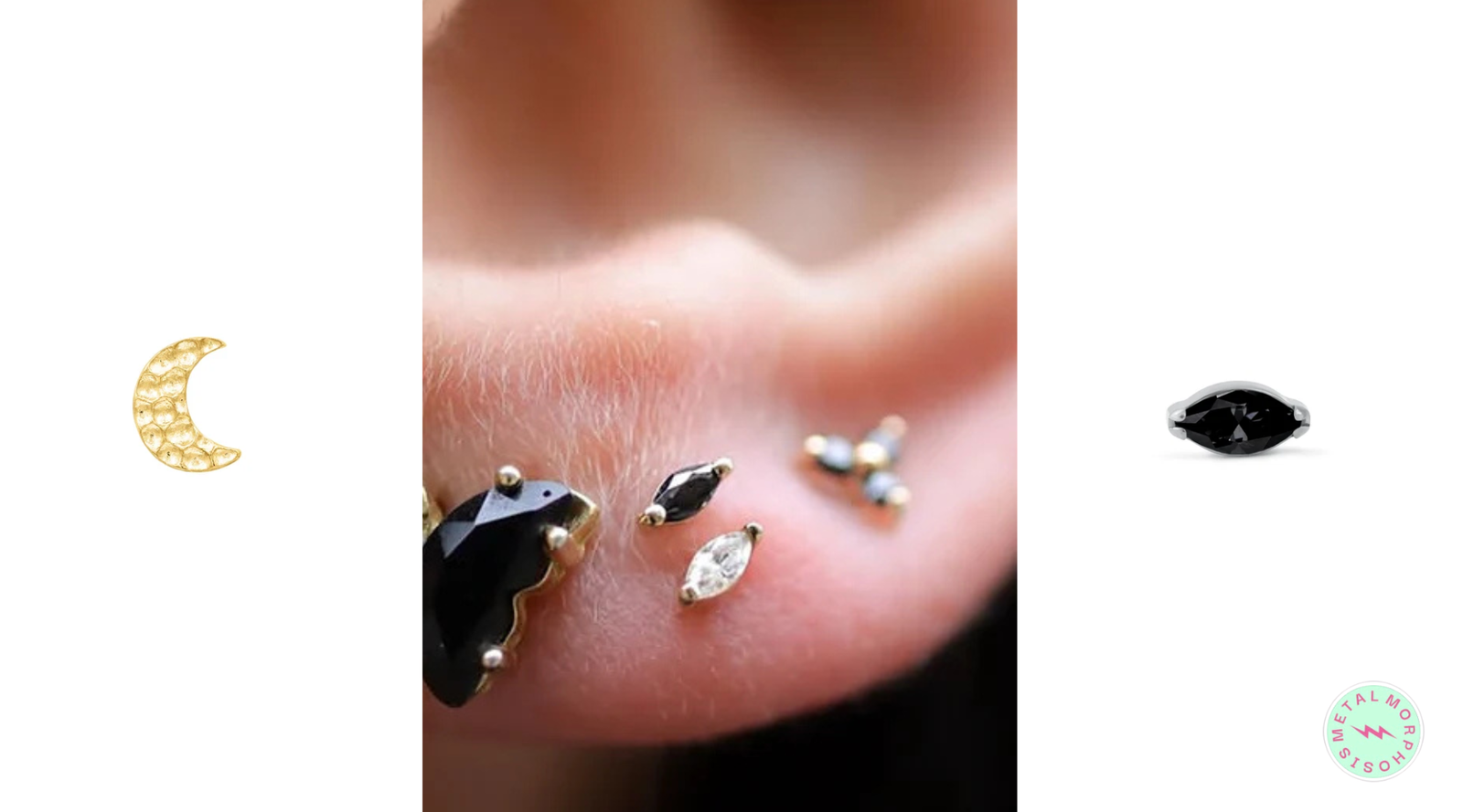 Seasonal Piercing Trends: Dainty Gold, Mixed Metals & Statement Ear Stacks