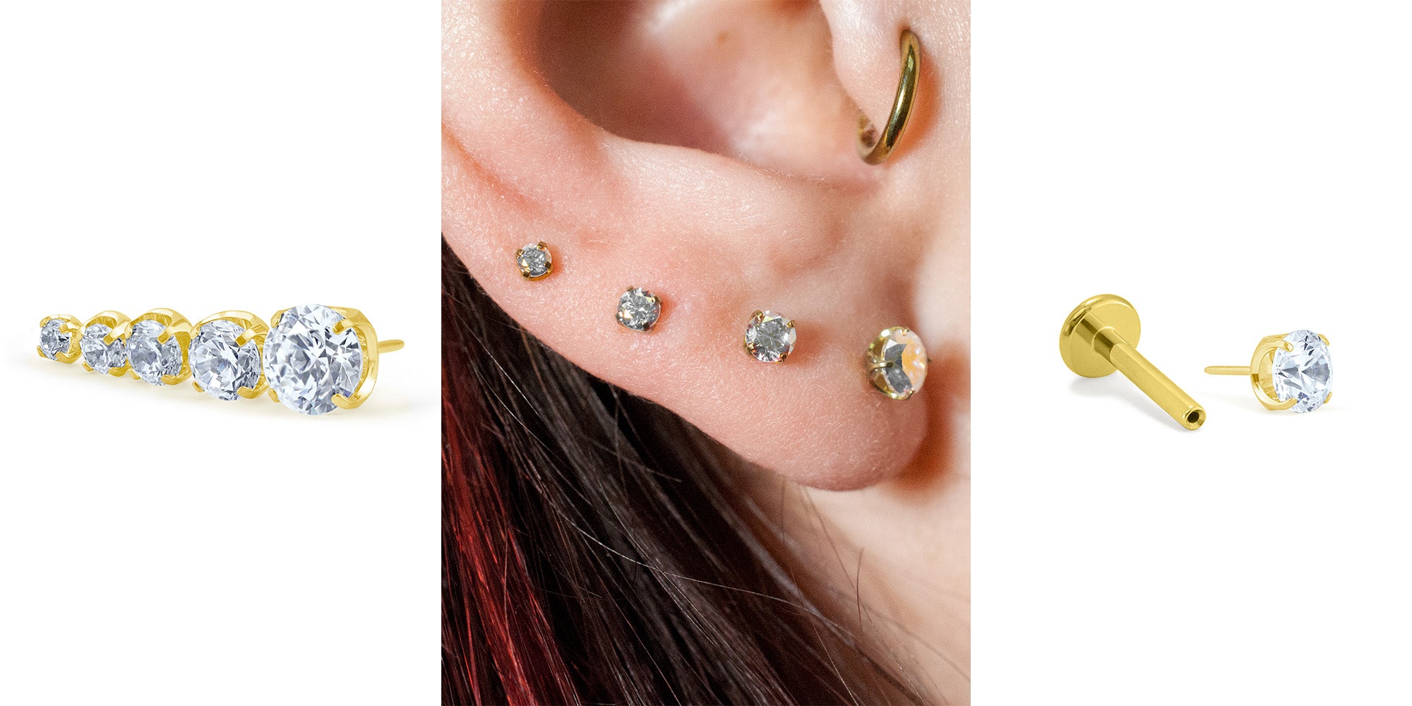 The Beauty and Practicality of Threadless Body Piercing Jewellery