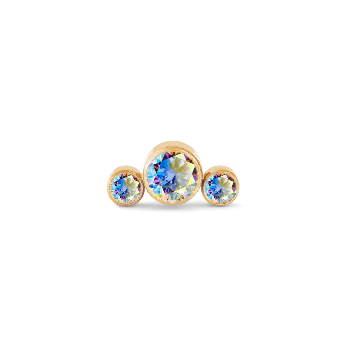 Aurora Borealis Bezel Cluster