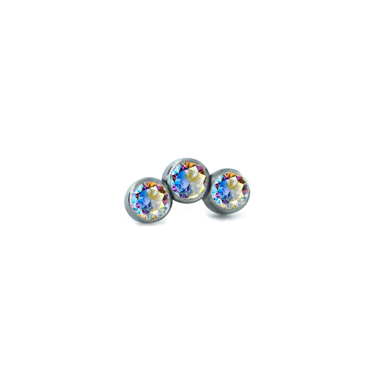 Aurora Borealis 3 Bezel Mini Cluster