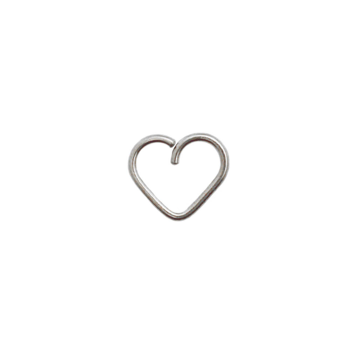 Heart Niobium Seam Ring