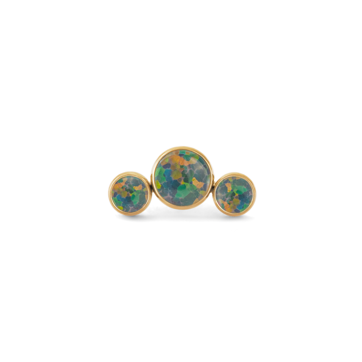 Black Opal 3 Bezel Cluster