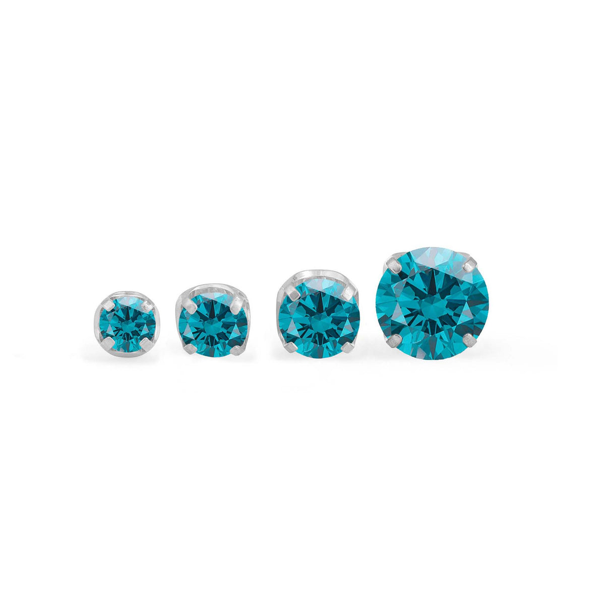 London Blue Prong Gem