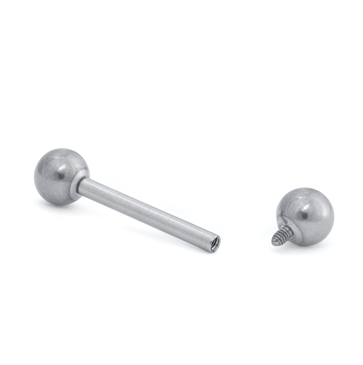 Classic Barbell in Silver