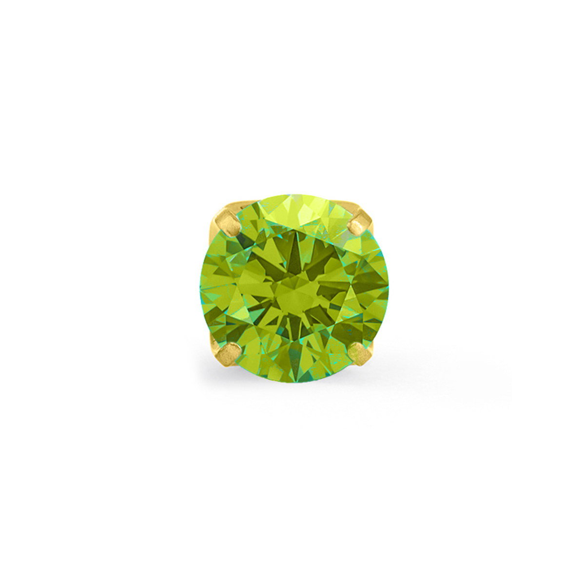 Peridot Prong Gem