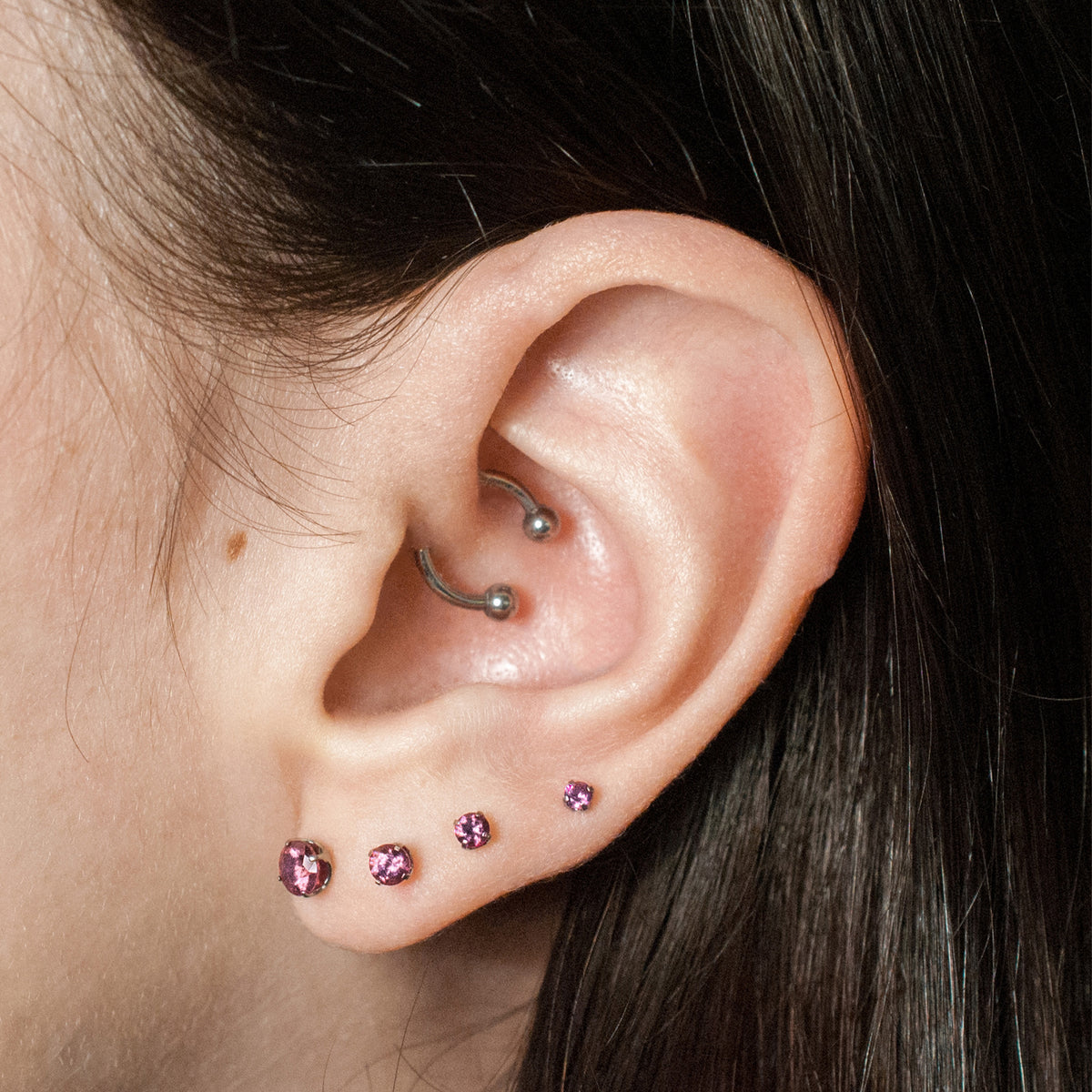 Pink Prong Gem