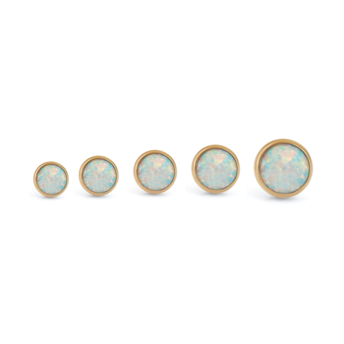 White Opal Cabochon