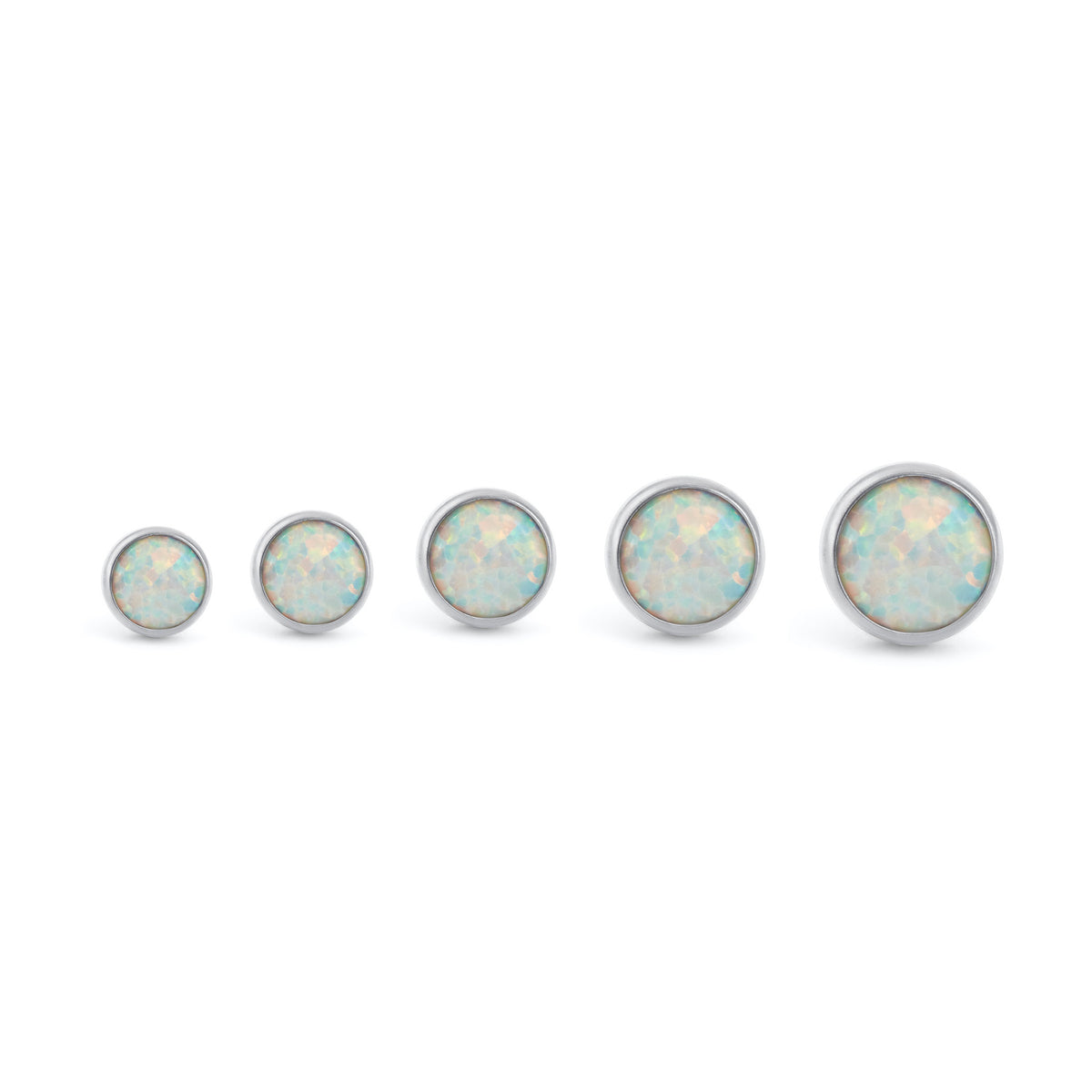 White Opal Cabochon