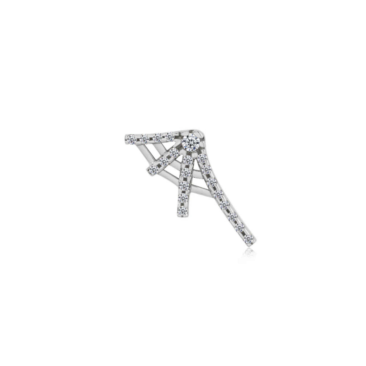 Spider-Web White CZ