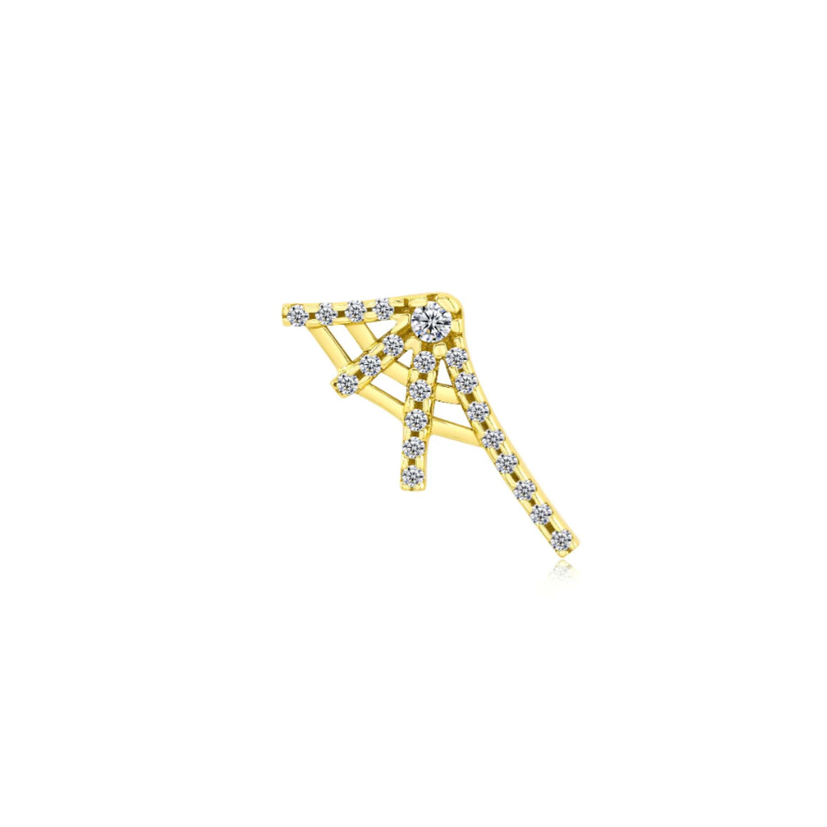 Spider-Web White CZ