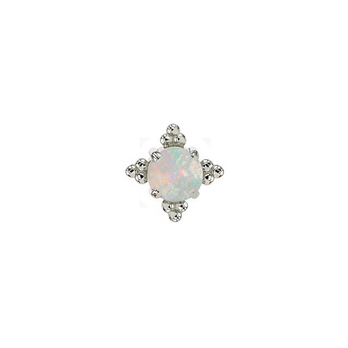Zia White Opal