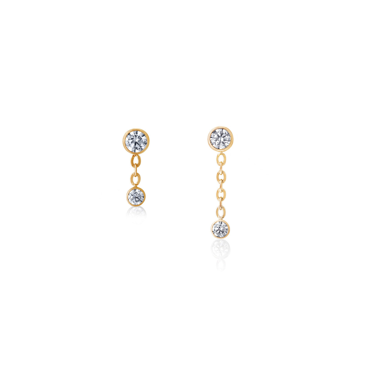 Double Clear Gem Chain Attachment