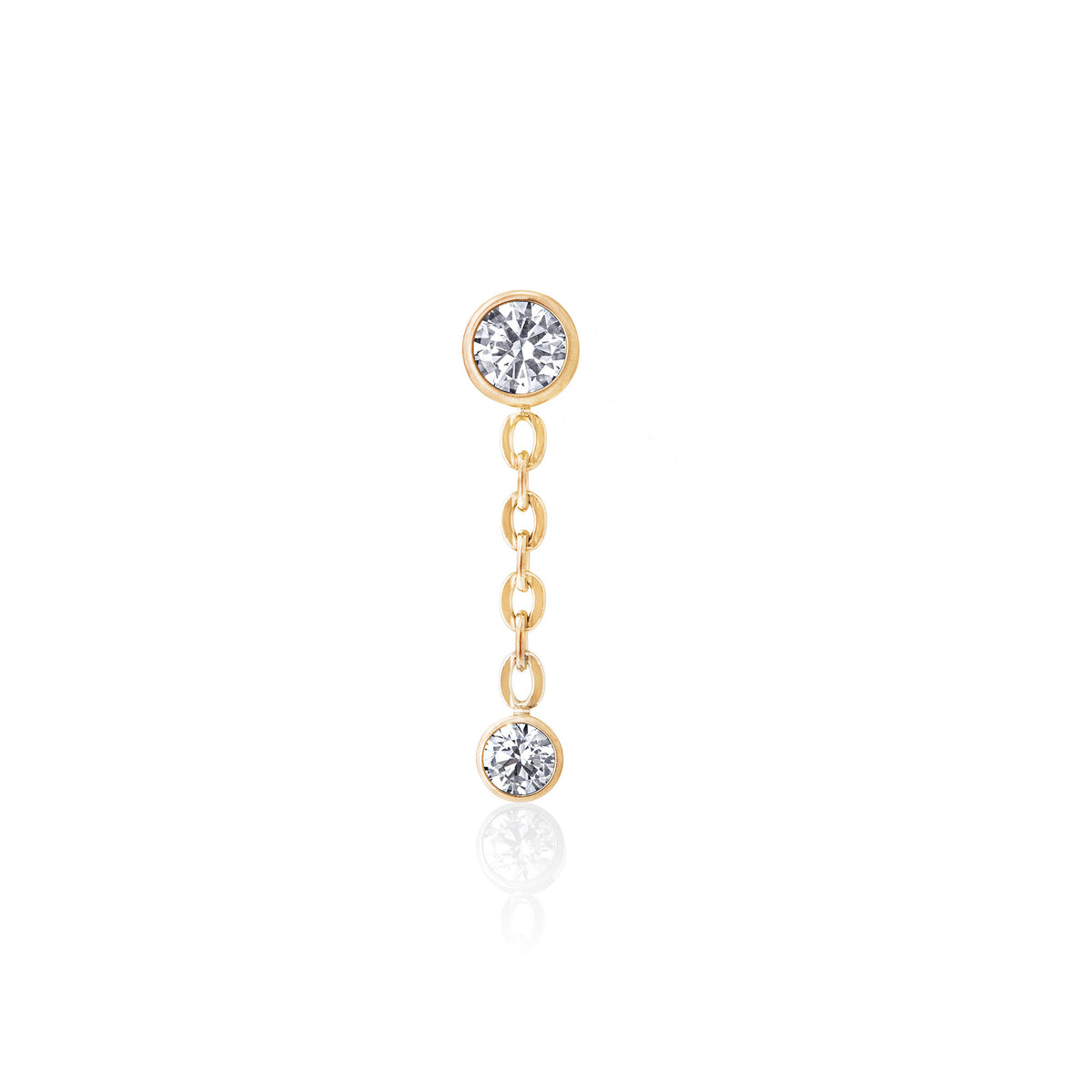 Double Clear Gem Chain Attachment