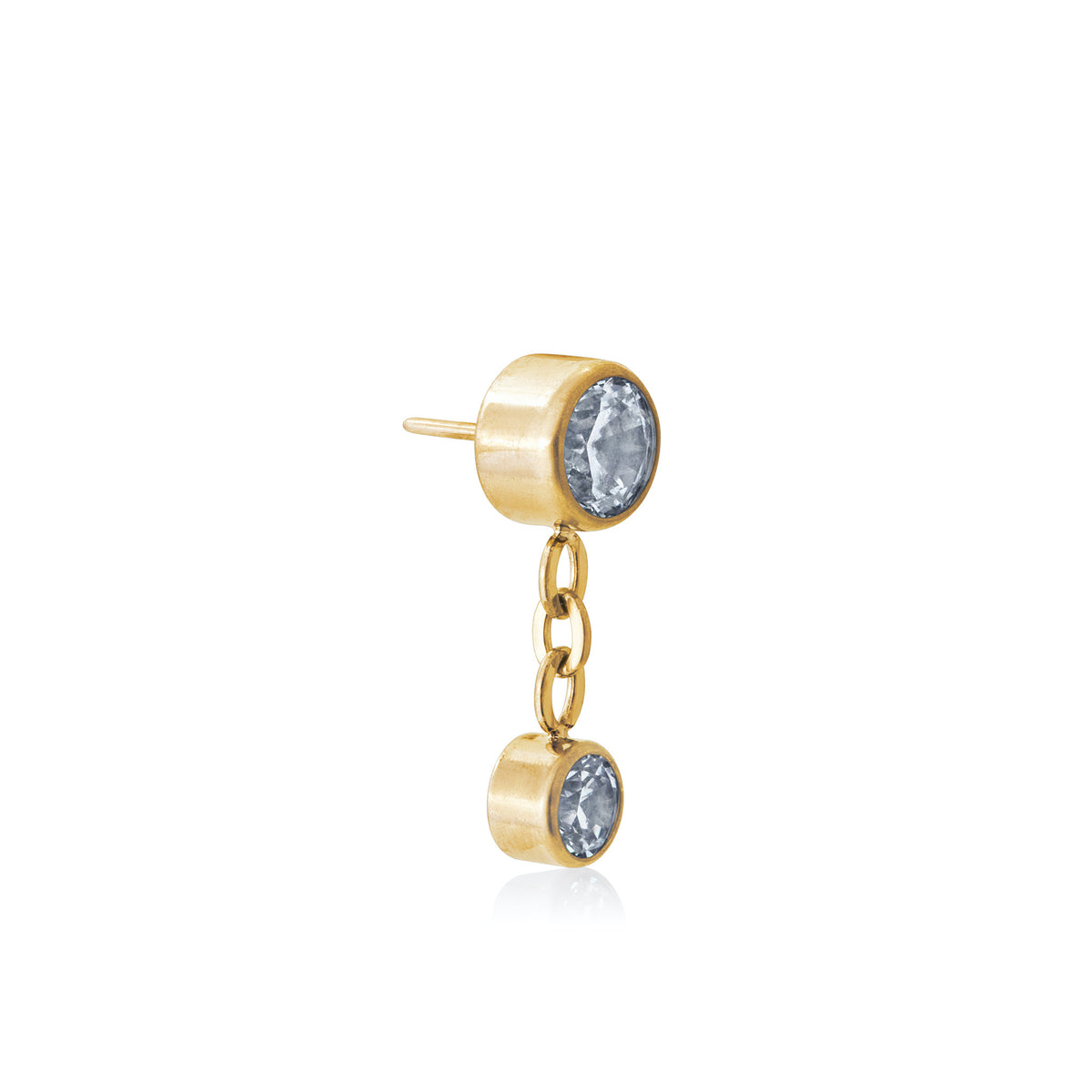 Double Clear Gem Chain Attachment