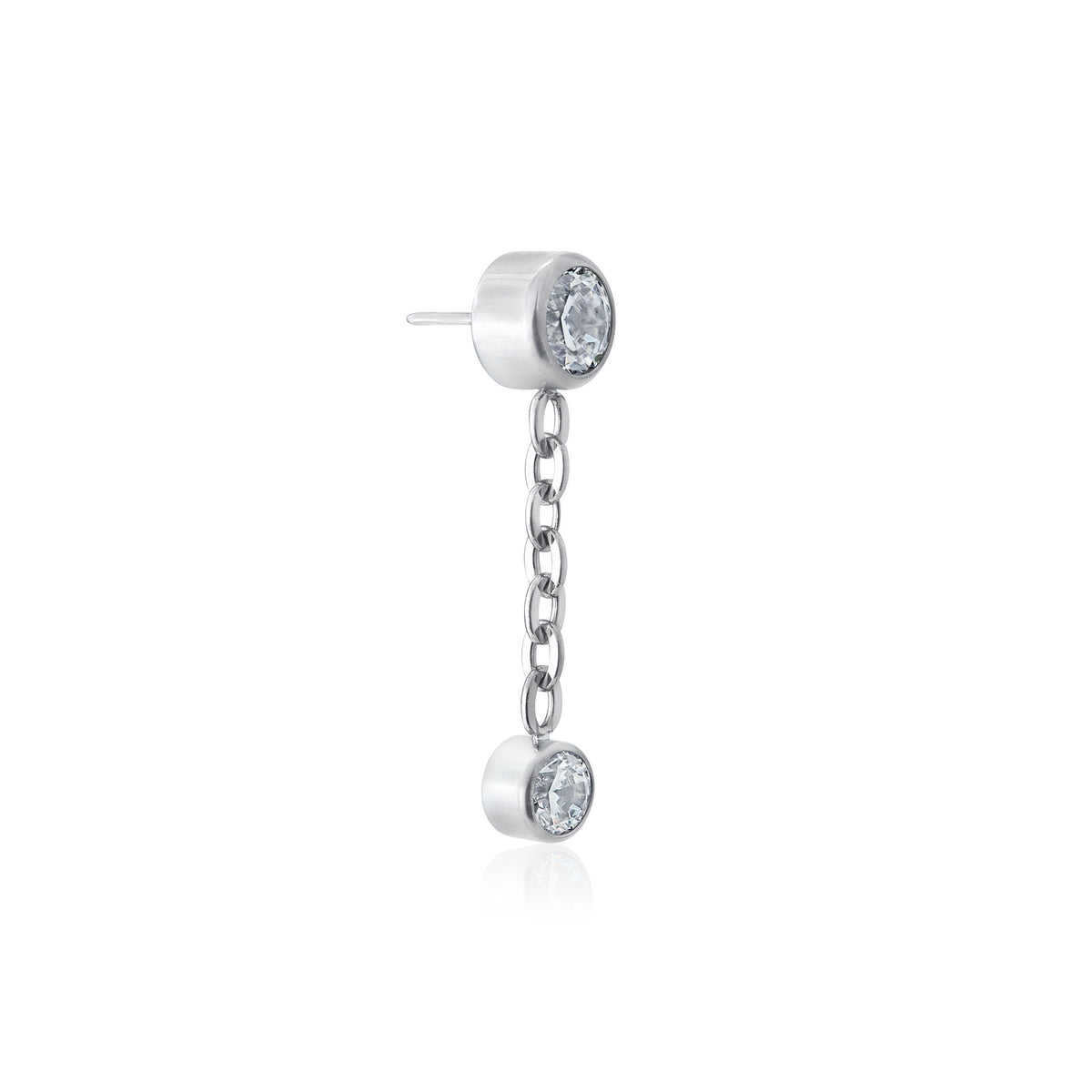 Double Clear Gem Chain Attachment