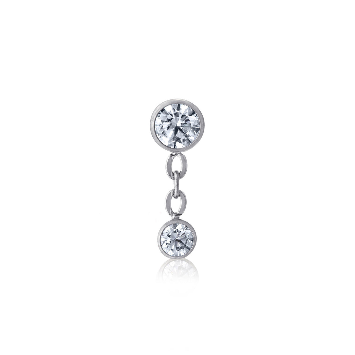 Double Clear Gem Chain Attachment