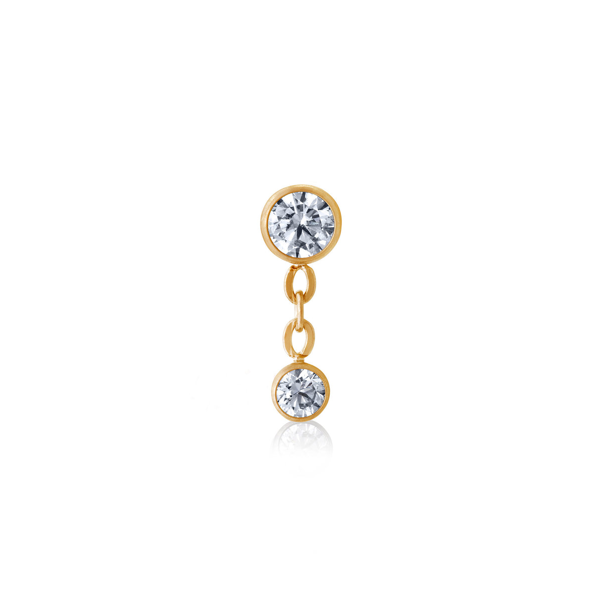 Double Clear Gem Chain Attachment