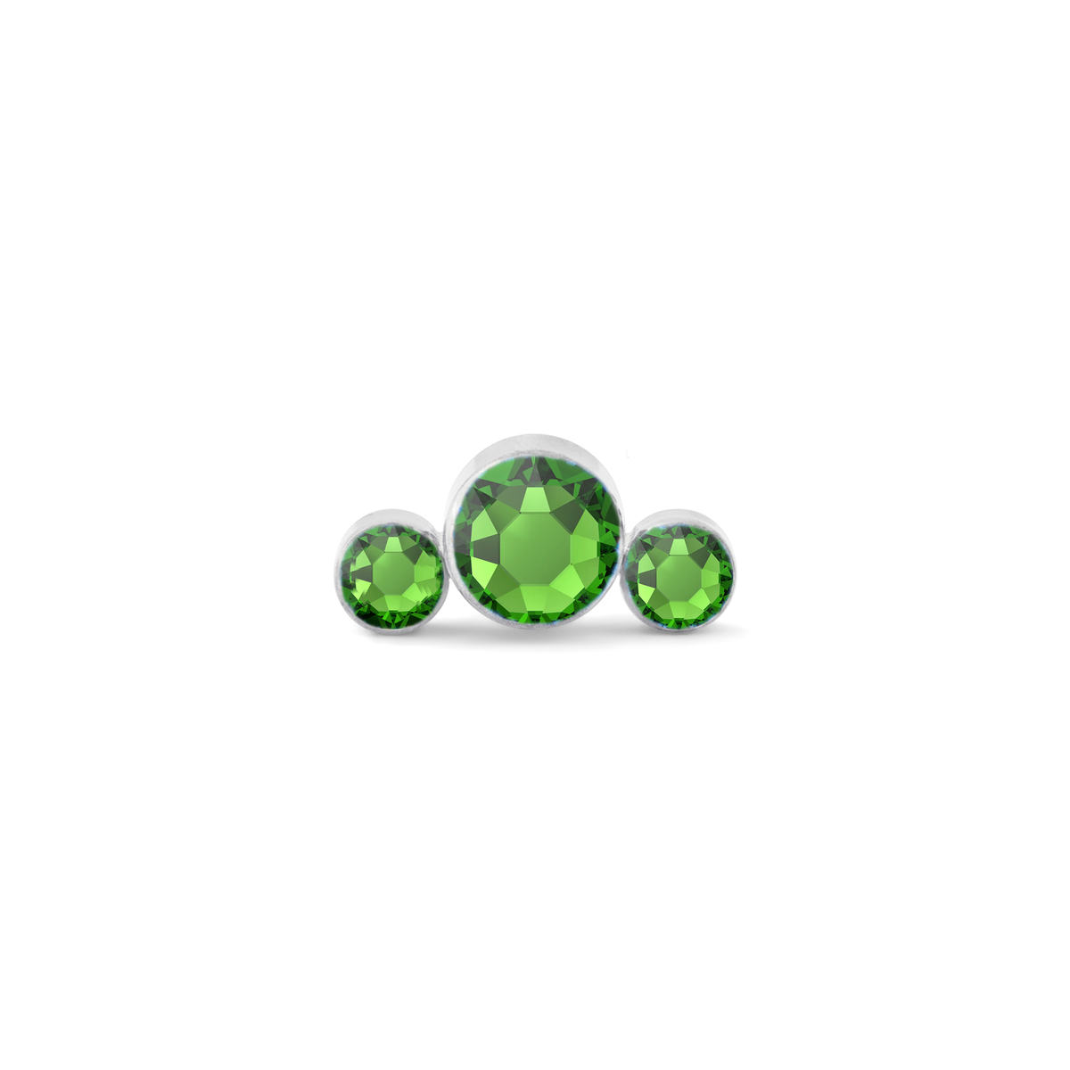 Emerald Bezel Cluster