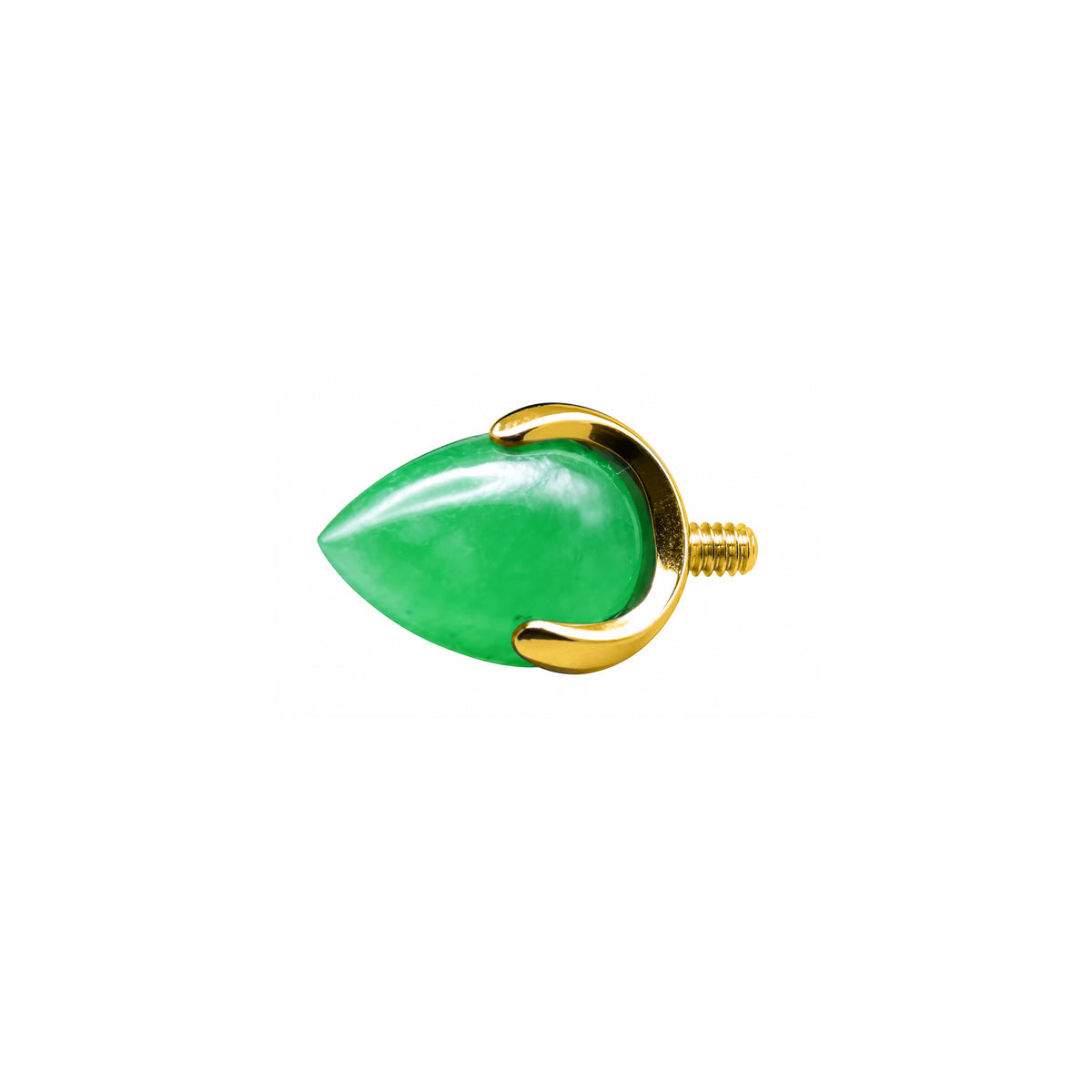 Green Jade Bullet 14g (1.6mm)