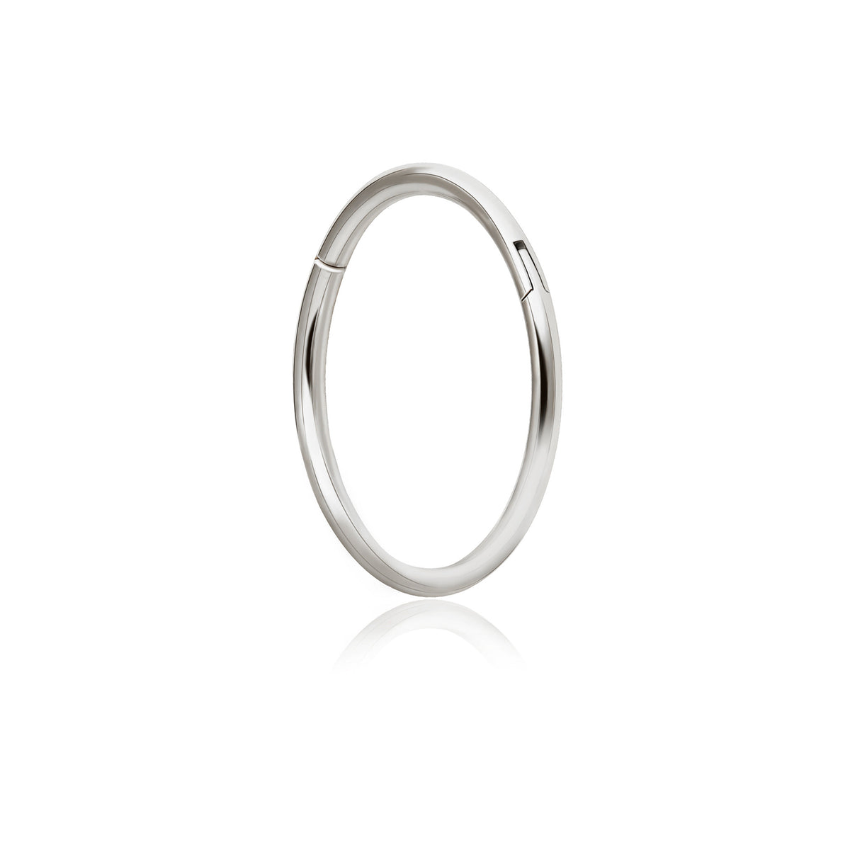 Hinge Ring 0.8mm in Silver