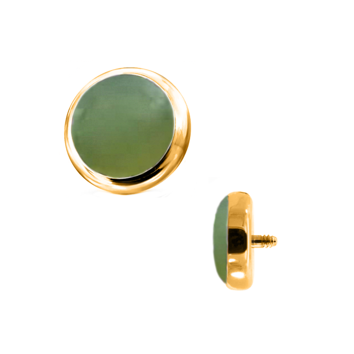 Jade 1.6mm (14g) Flat Cabochon